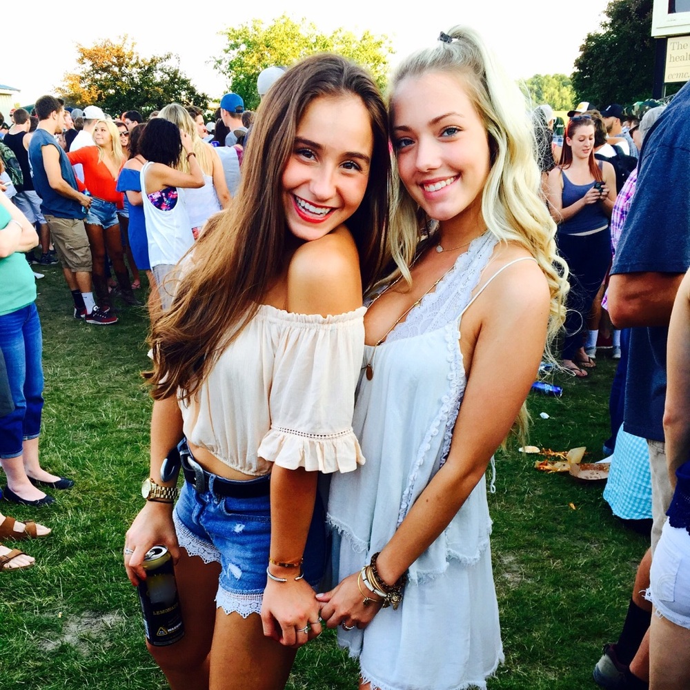 Forever 21 Pink Off the Shoulder Ruffle Top